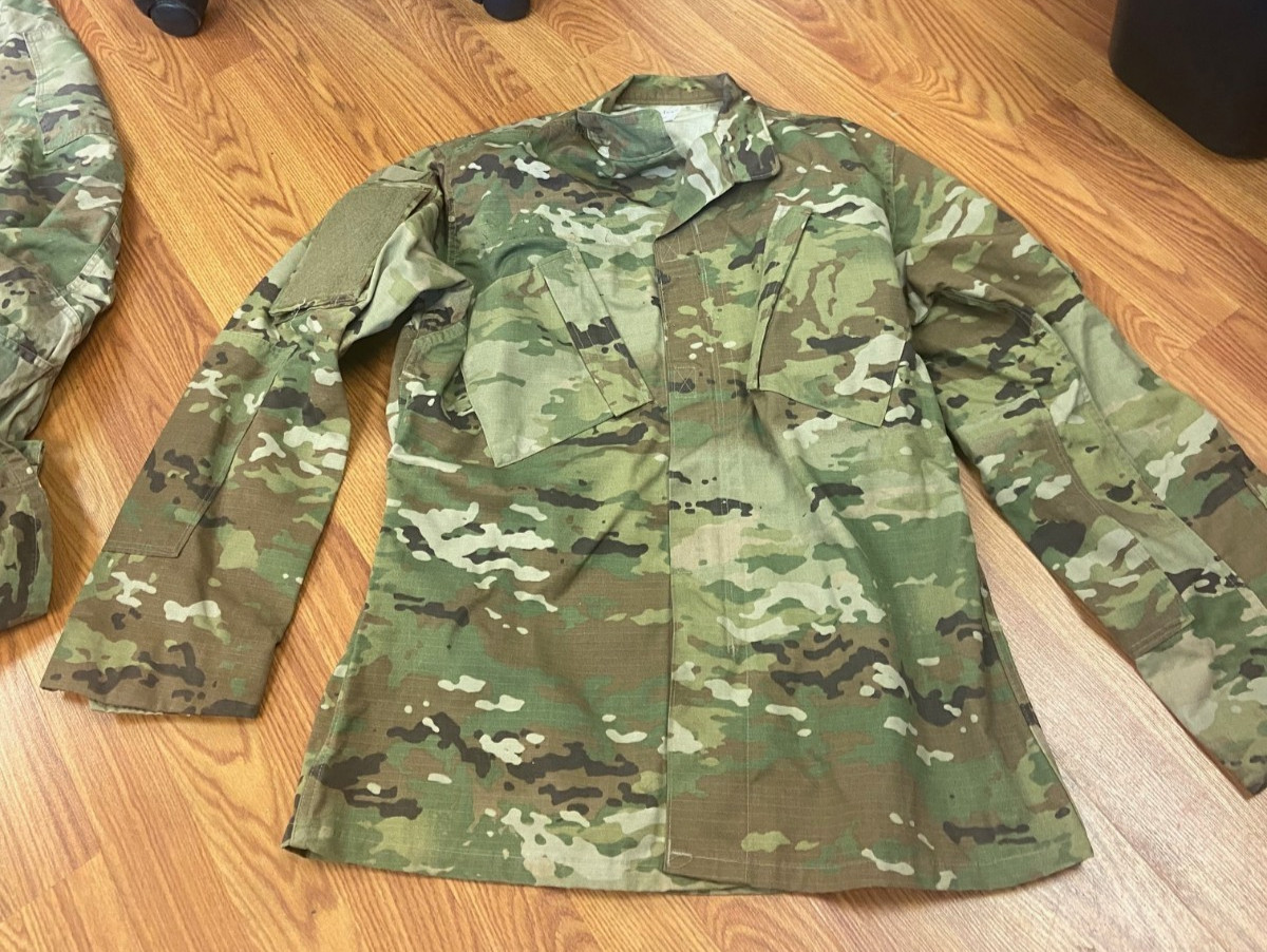 US Army OCP Combat Coat Shirt Uniform Jacket small