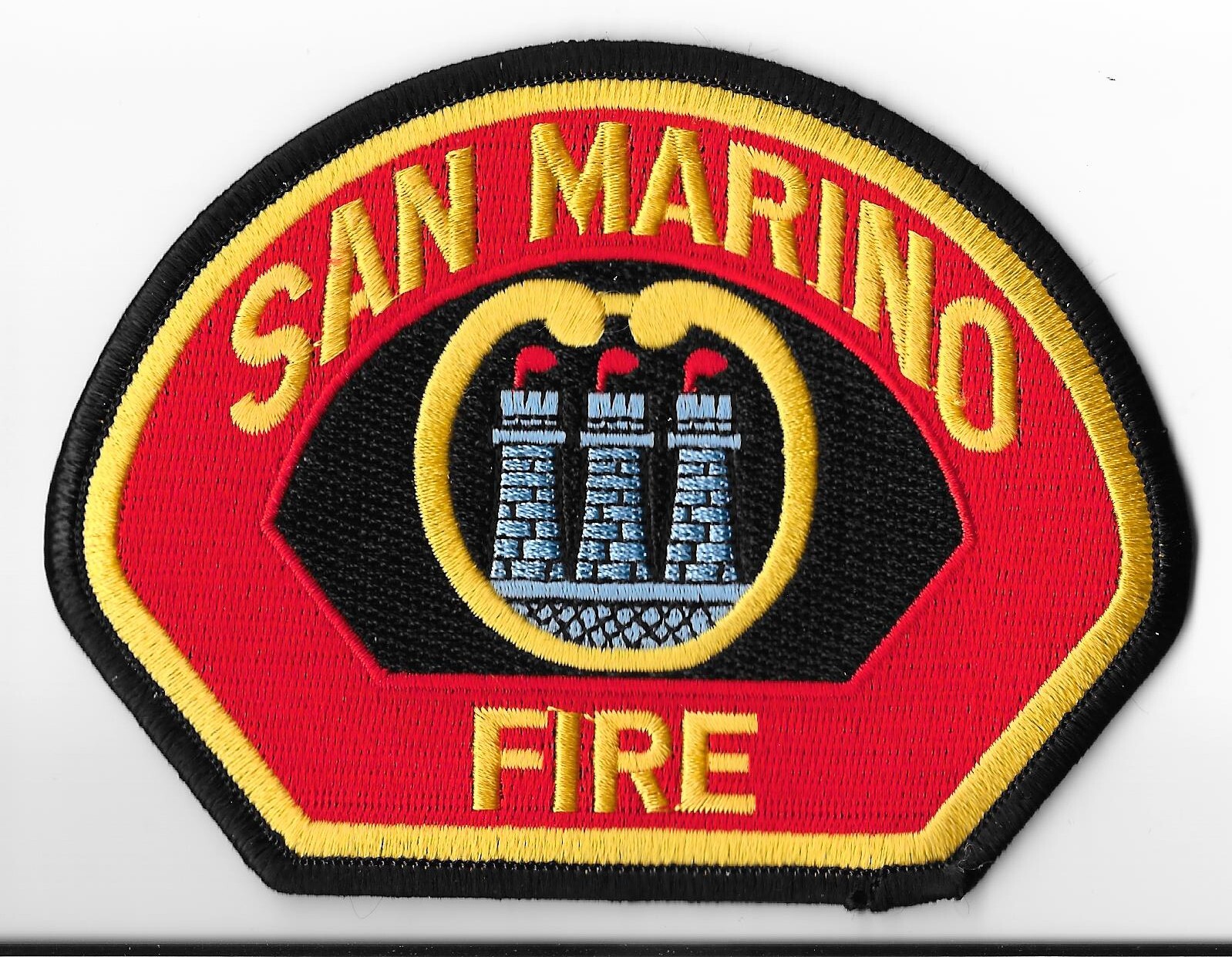 San Marino Fire Department, California Shoulder Patch V1
