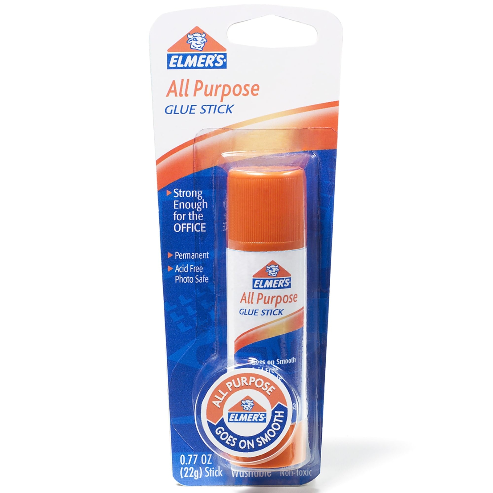 Elmer's All-Purpose Glue Stick, Large, 0.77 oz, Single Stick (E515)