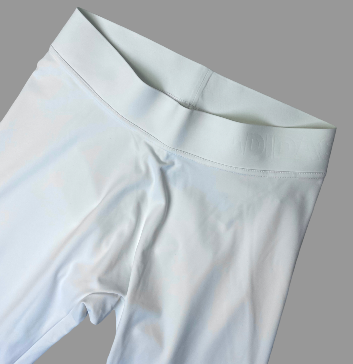 Adidas Mens Alphaskin Tech 3/4 Leggings - Multiple Sizes - White - [CD7154]