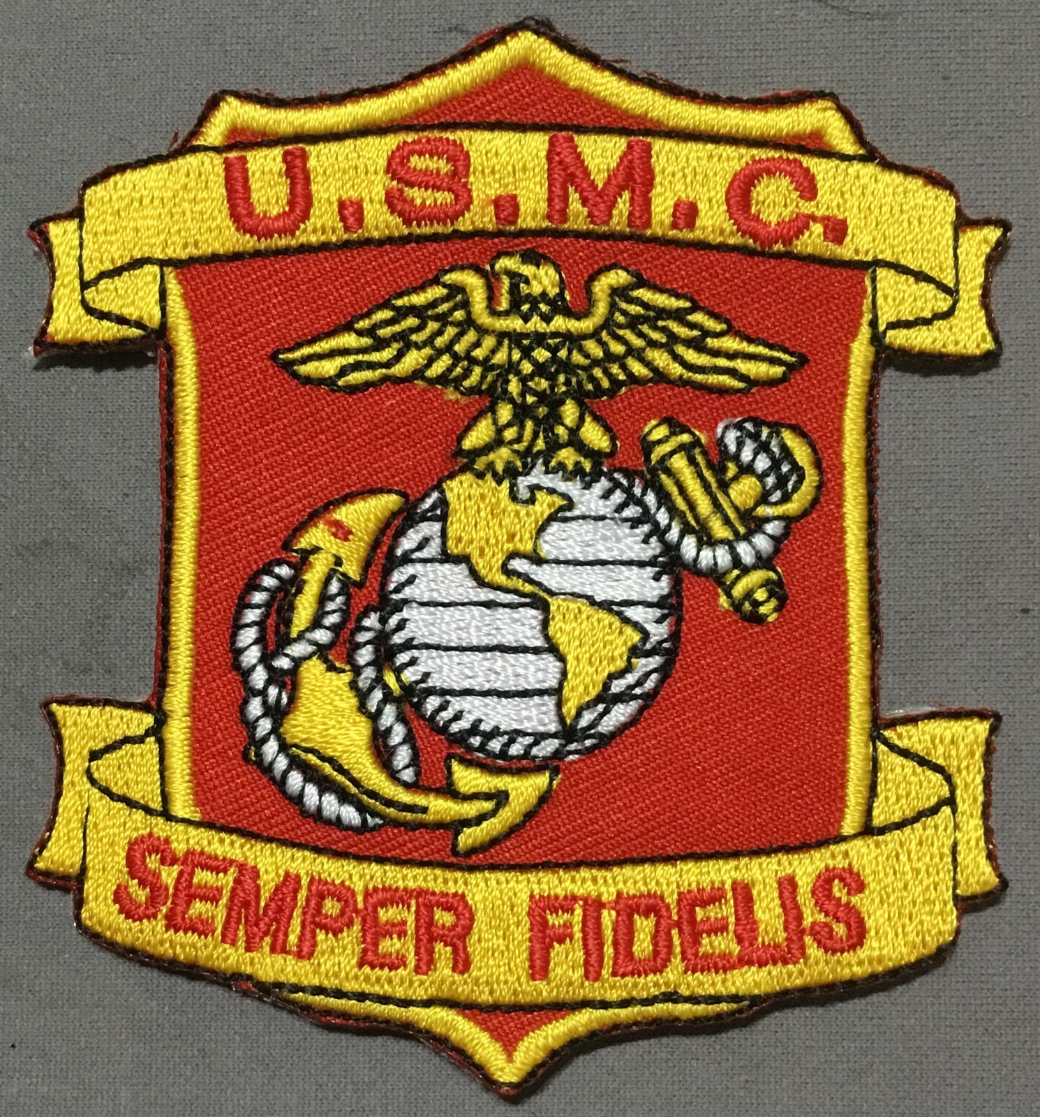USMC U.S. Marine Corps  Semper Fi licensed patch