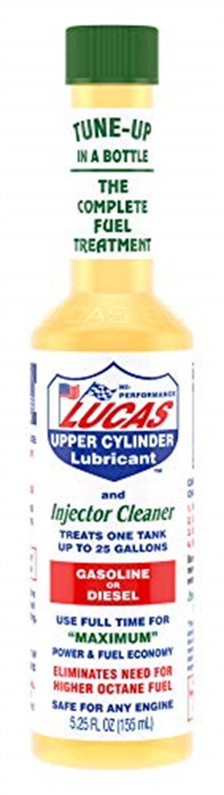 Lucas 10020 Neutralizes Low Sulfur Problems Simple Use Fuel Treatment 5.25 oz.