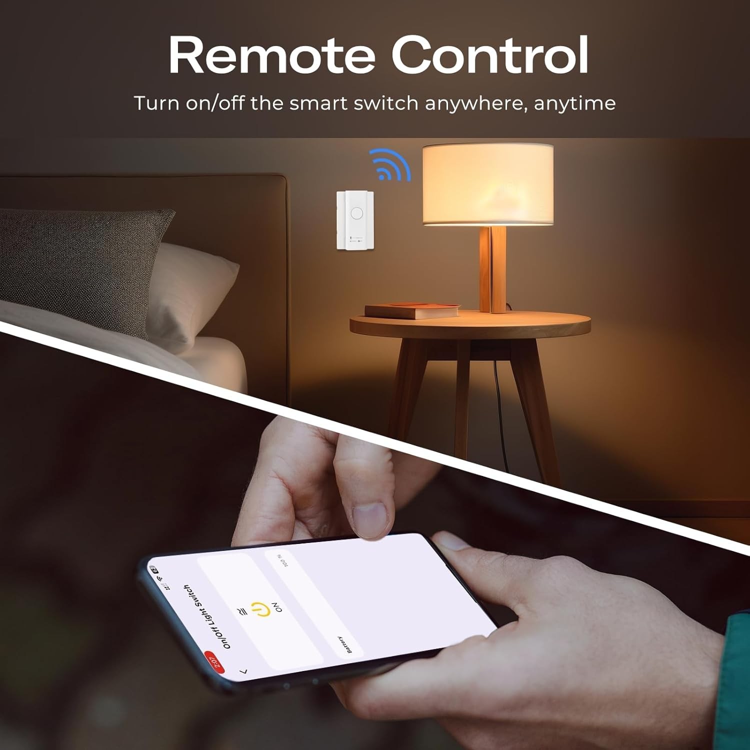 Smart Switch MT1, Matter Over Thread, Retrofit for Toggle/Rocker Switches, No...