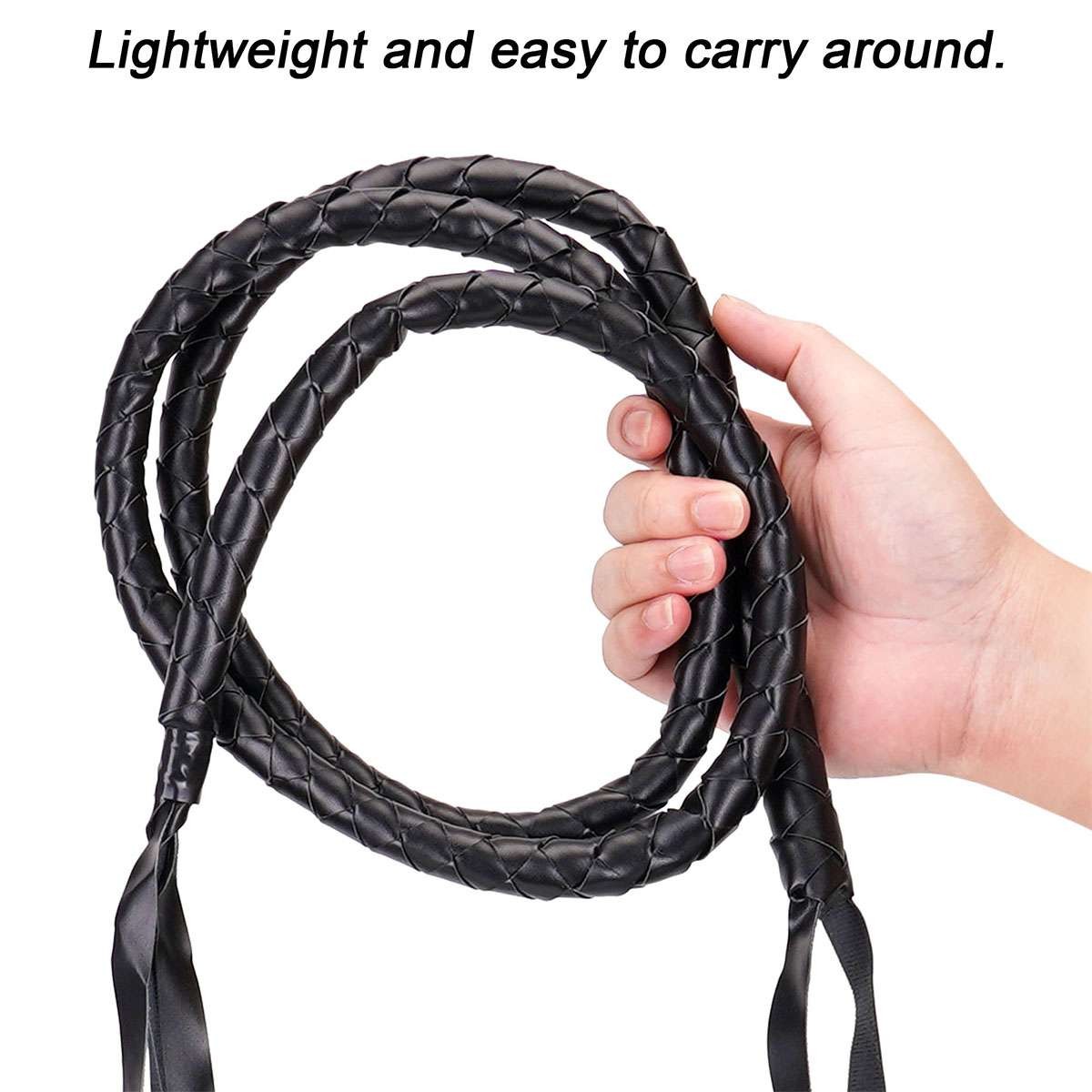 Horse Riding Crop Whip Faux Leather Flogger Horse Bondage Restraint BDSM Toy