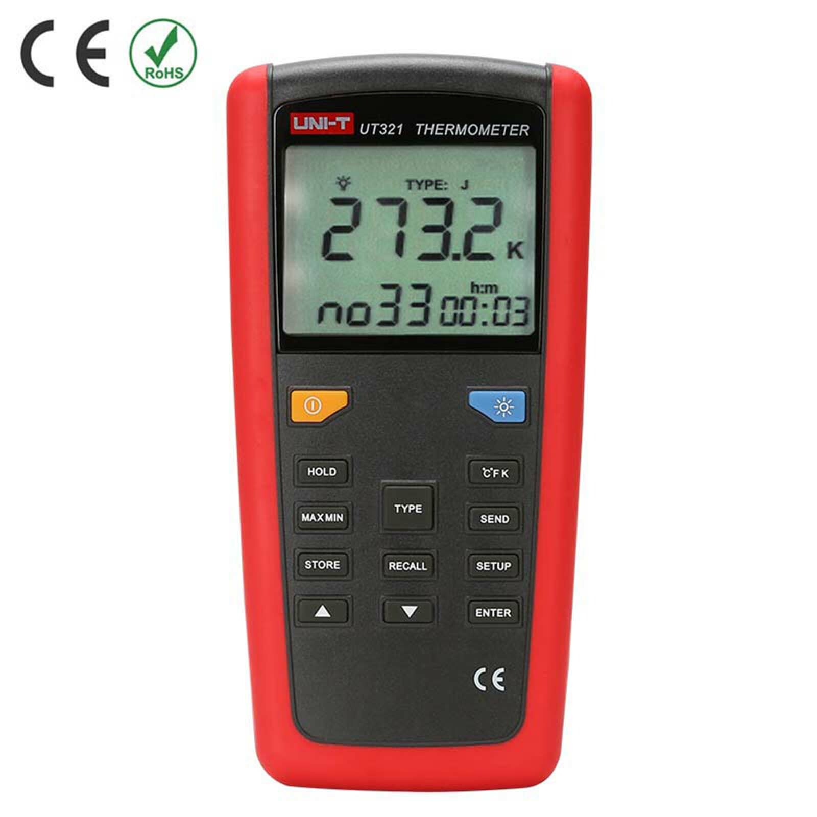 UNI-T UT321 Contact Type Thermometer precise temperature measurement USB