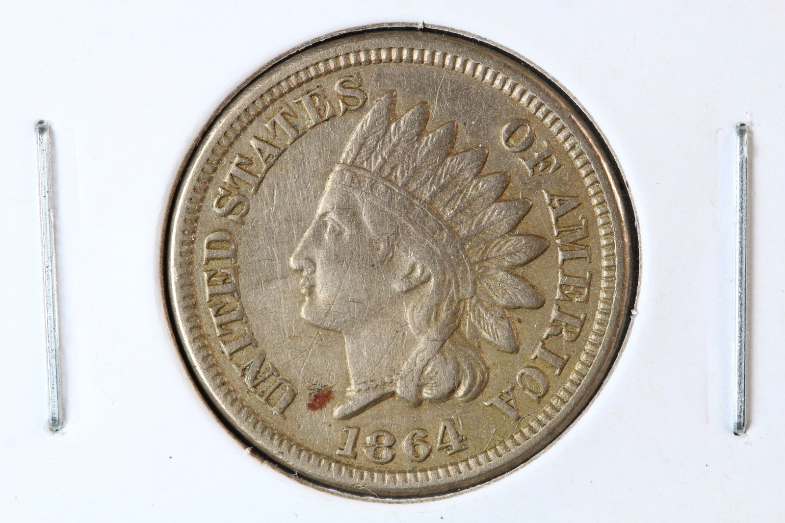 1864 Indian Head Cent Copper-Nickel XF 4WBQ