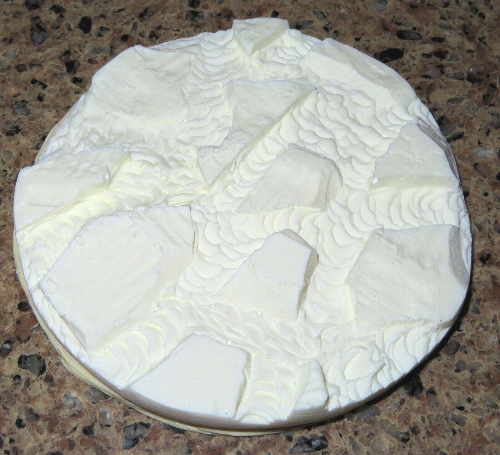 Resin LAVA BASE Miniature Game Lg OVAL 90x120mm, 90mm or 100mm ROUND 4Warhammer