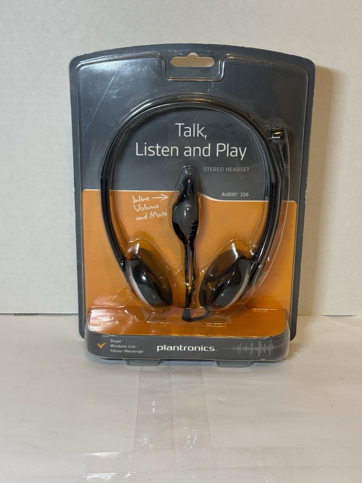 Plantronics Audio 326 Stereo Headset NEW B1