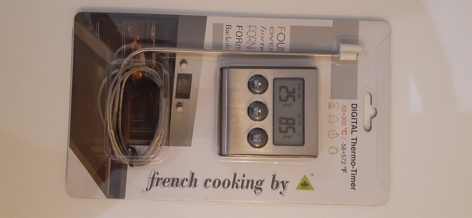 ALLA FRANCE - DIGITAL THERMOMETER FOR OVEN - 91000-044/F