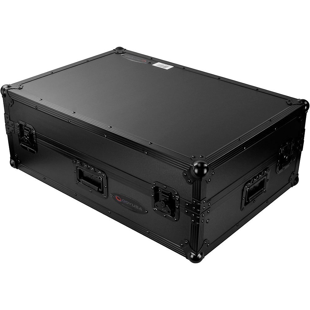 Odyssey Denon Prime 4 Black Flight Case With Glide Platform Black