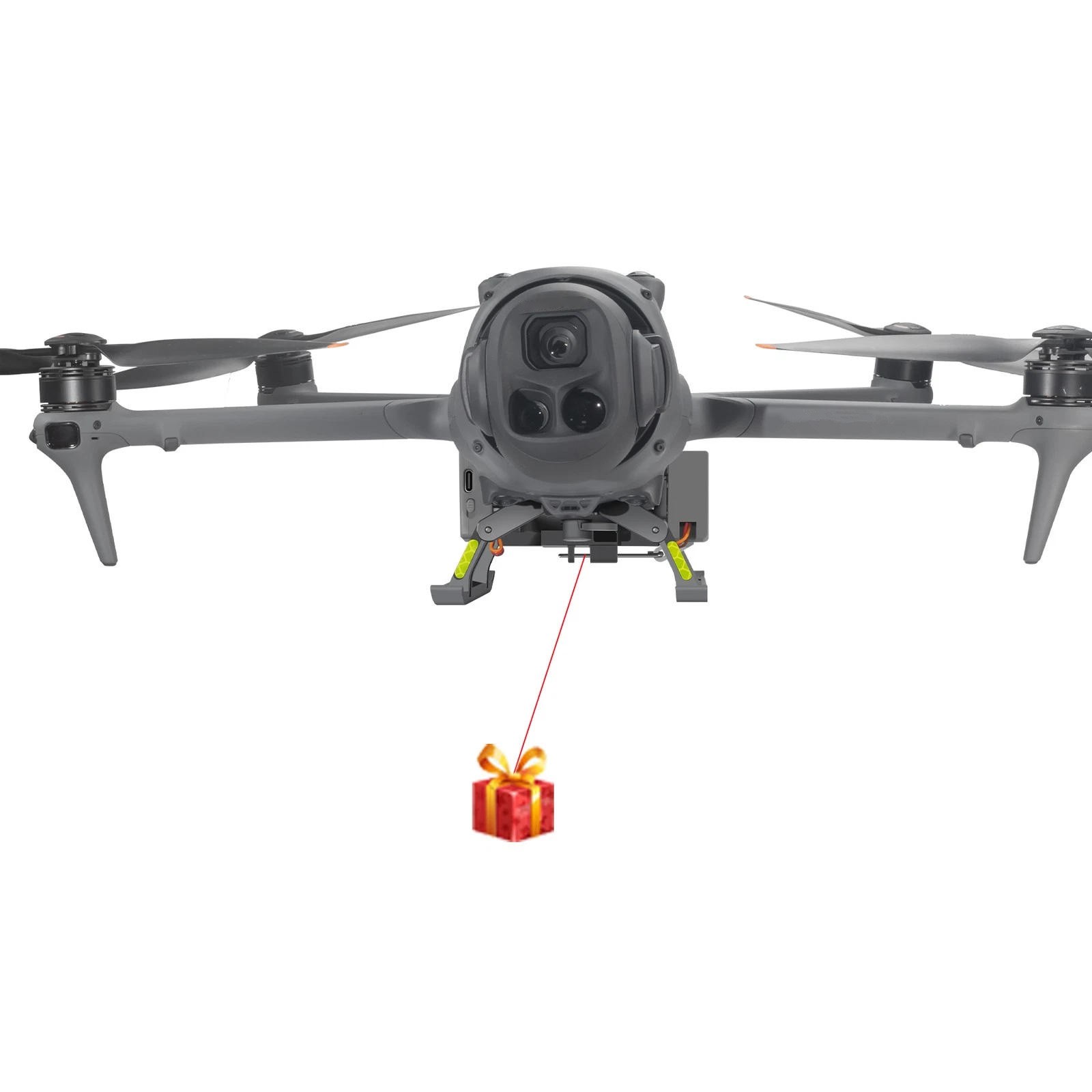 For DJI Mavic 4 Pro Gift Dropper Accessory 500g Capacity w/Quick Release Button
