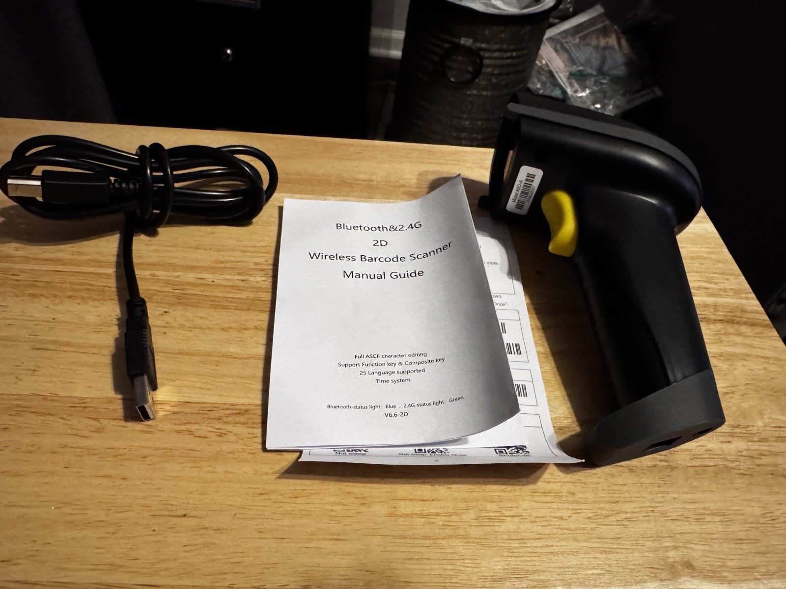Wireless Barcode Bar Code Scanner