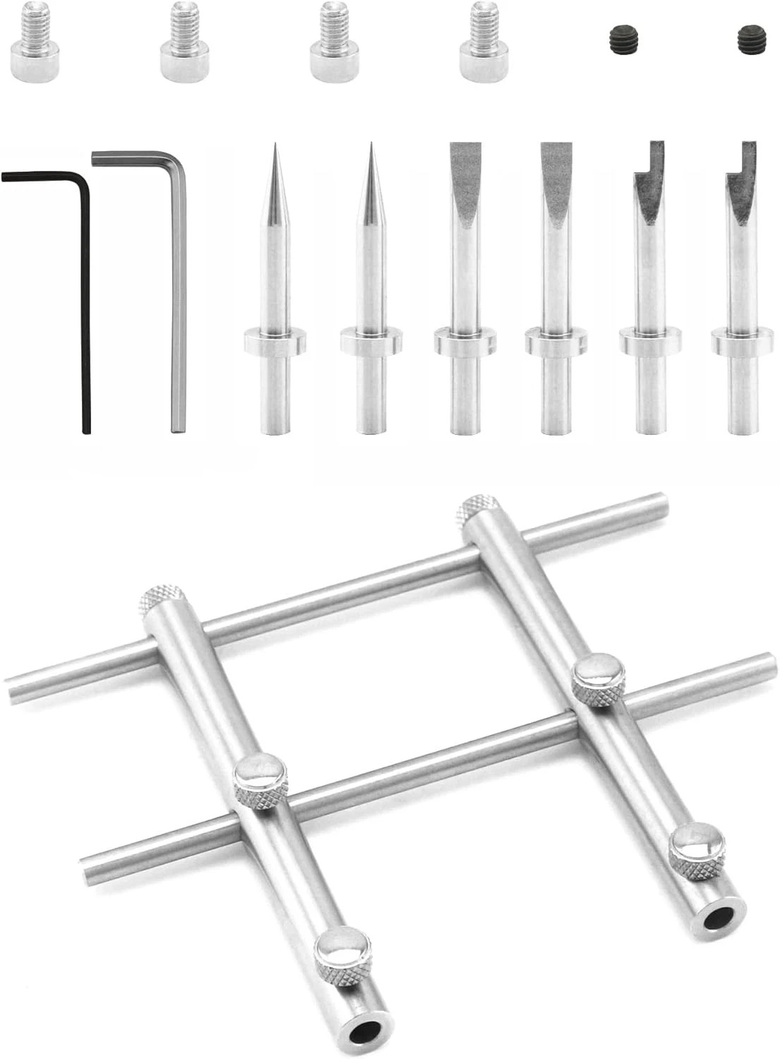 DSLR Camera Repair Tool Kit - 3/8" to 3-15/16" Lens Repair Set, Anti-Magnetic 3