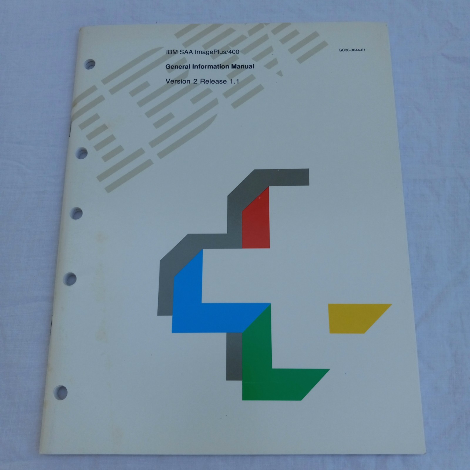 1991 2nd Ed IBM SAA ImagePlus GENERAL INFO MANUAL AS/400 Guide 64pg