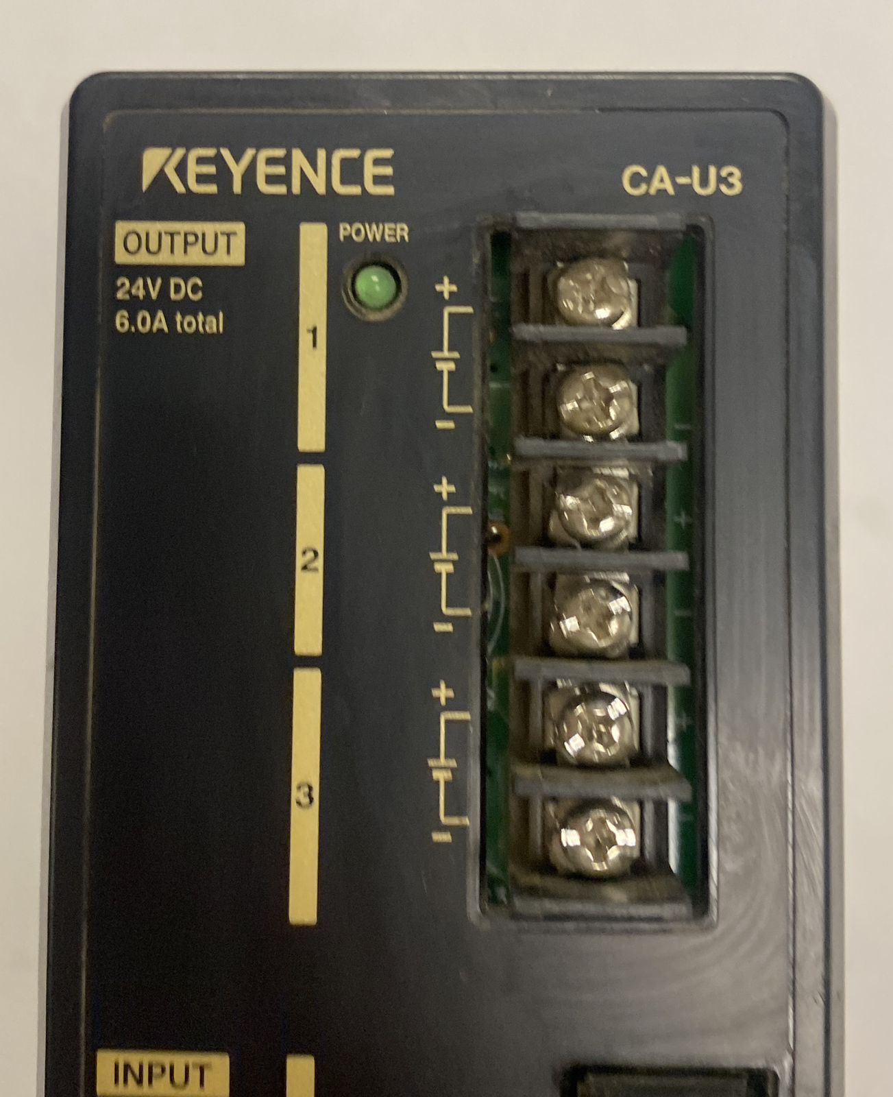 KEYENCE,CA-U3,POWER SUPPLY