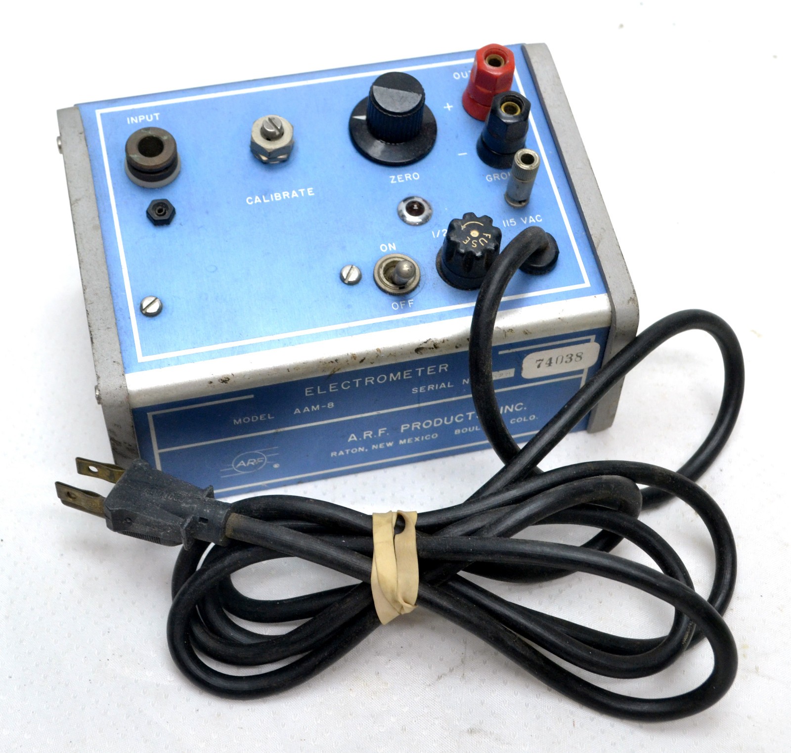 Electrometer AAM-8   by  A.R.F. Products, Inc