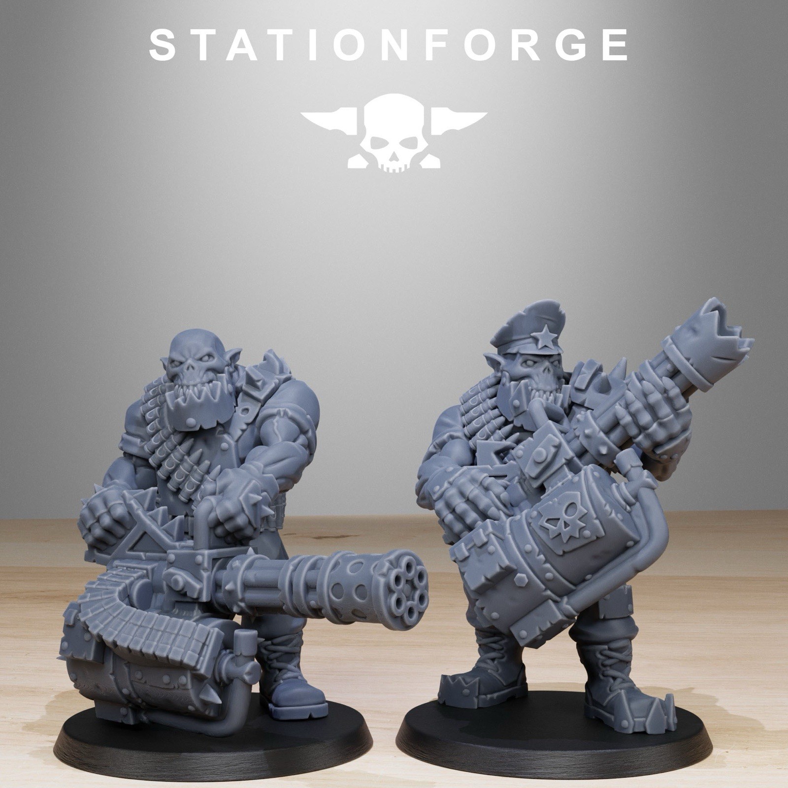 Orkaz Team Fighters, Infantry Unit, Stationforge