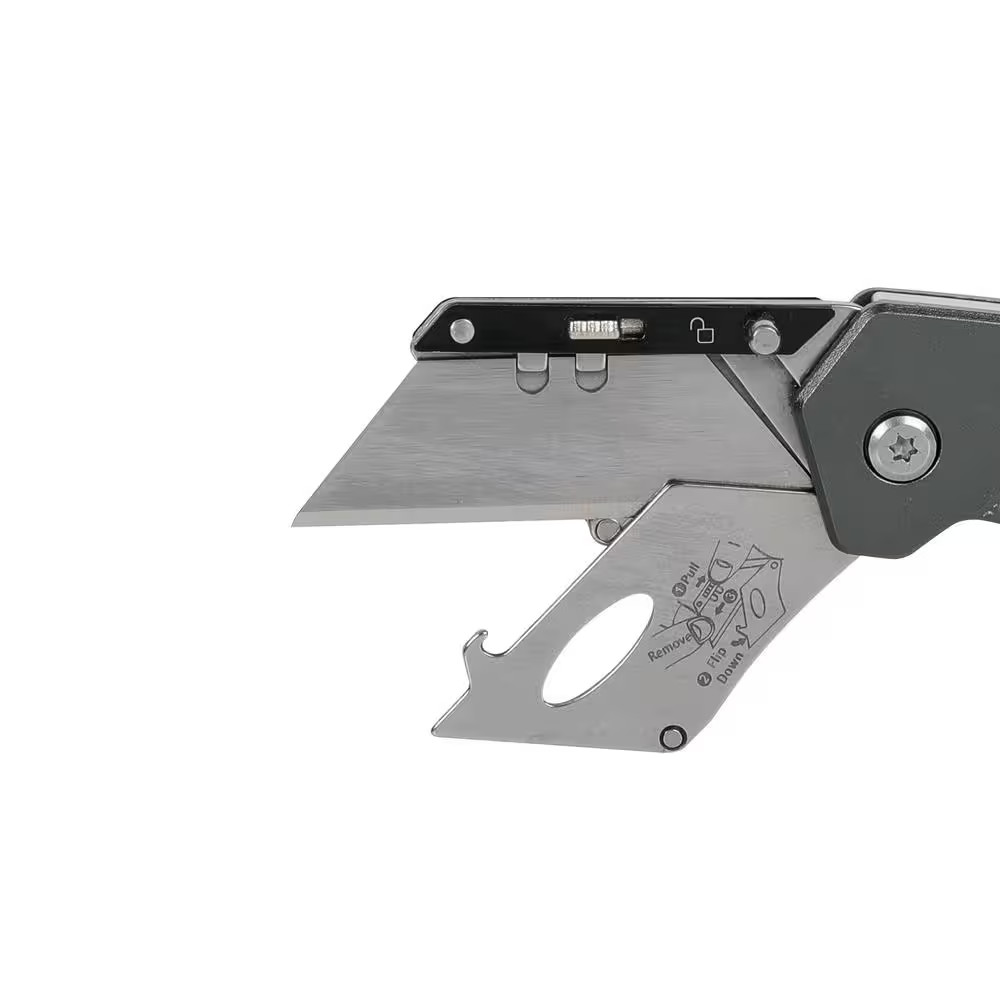 Compact Folding Lock Back Utility Knife