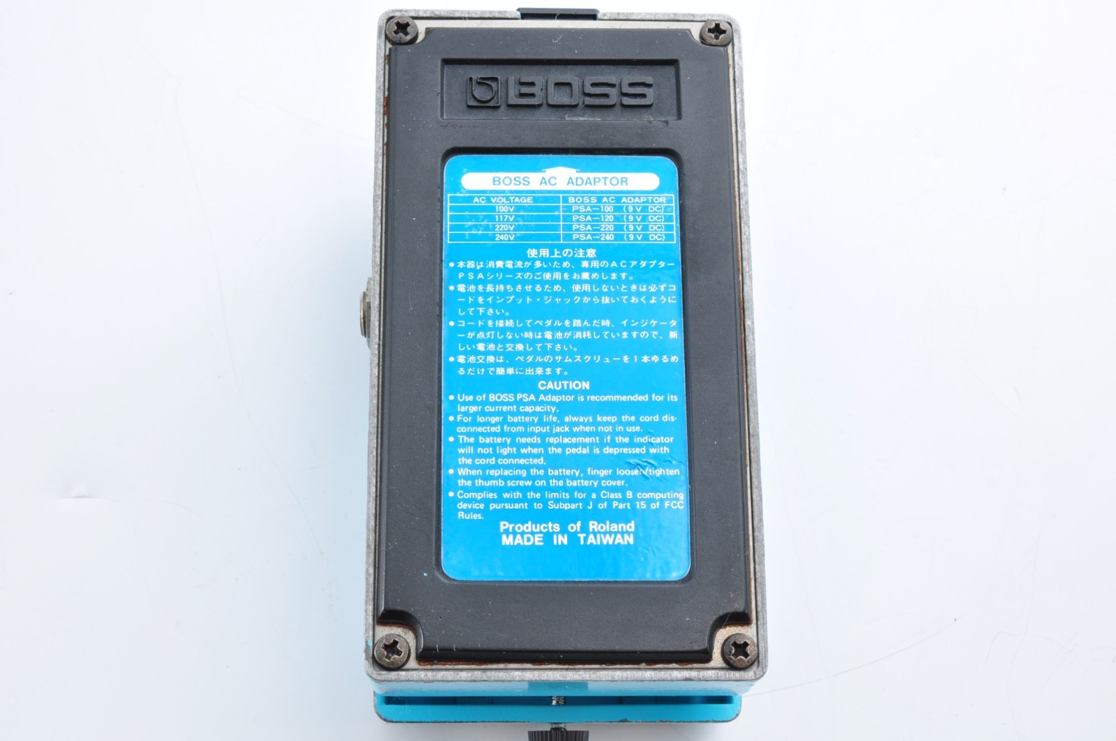 Boss CE-2 Chorus 1982 Blue Label Working PSA 191100