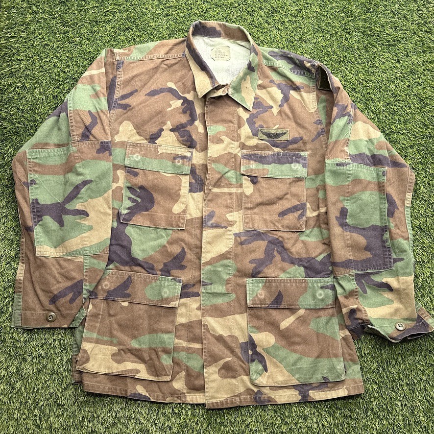 US Military Army Combat Coat Mens Small Regular Woodland Hot Weather Jacket
