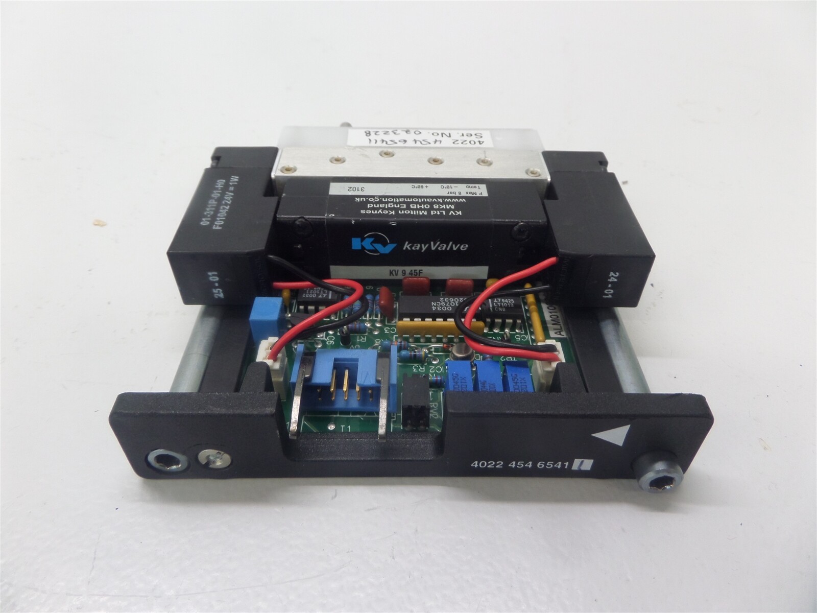 ASML Kay Value 4022.454.65411 KV 9 45F Fluid Automation Systems Module