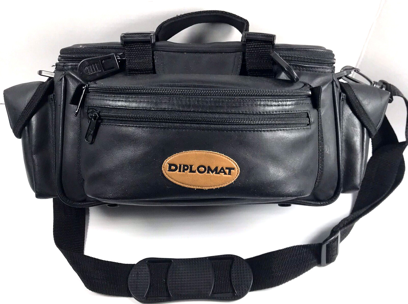 Diplomat Camera Bag w/ Shoulder Strap - Black & in Very Good Condition_