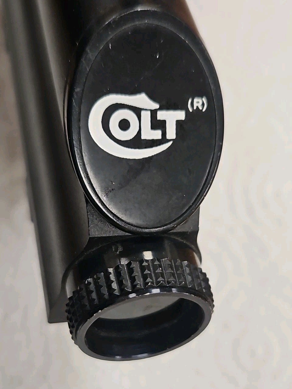 Colt Rama Reflex Sighting System Carry Handle Red Dot Sight Needs Work