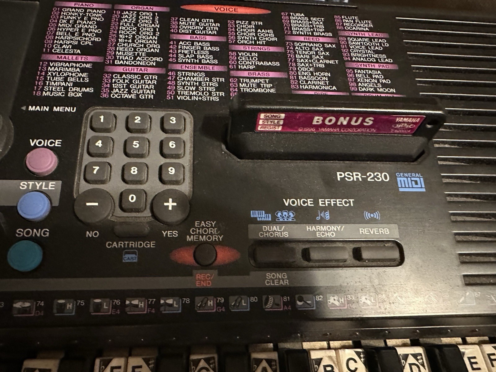 Yamaha Keyboard PSR-230