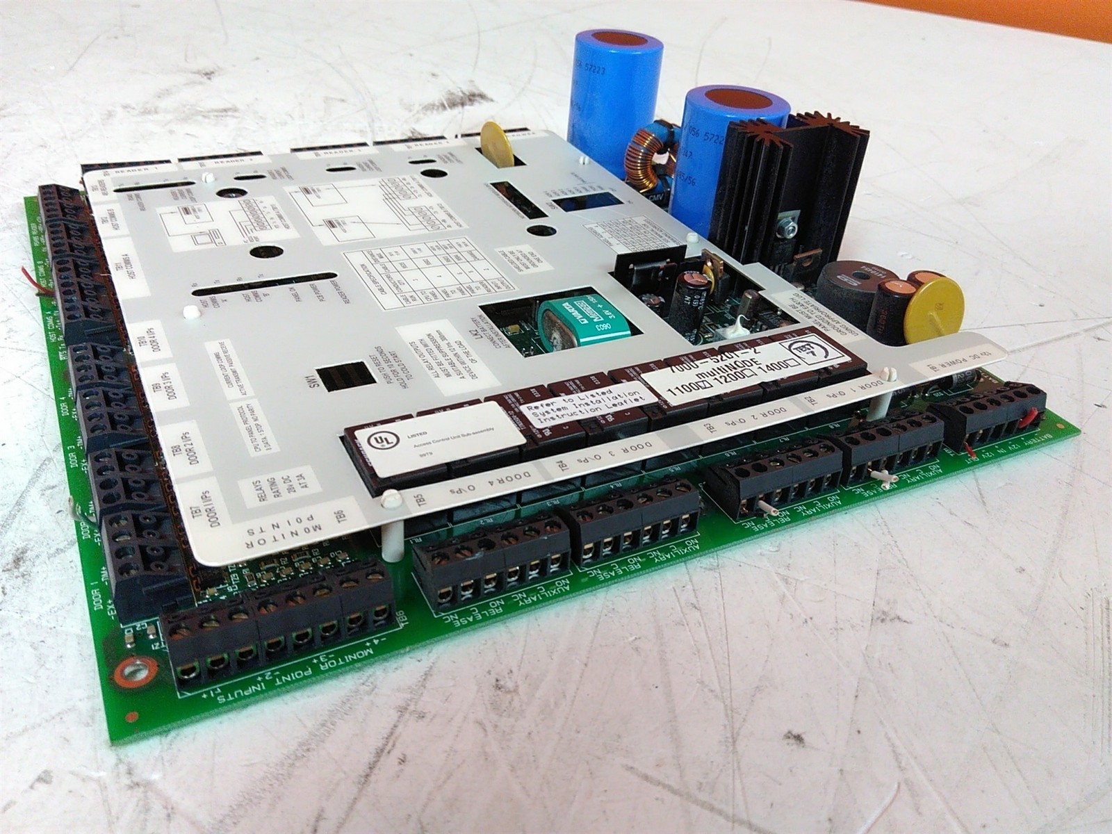 multiNODE 1100 7000-5201-2 Access Control Panel See Description for Parts