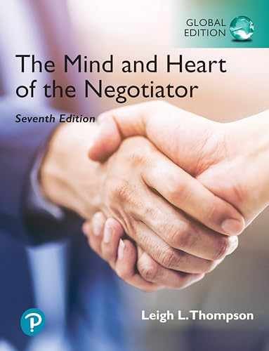 The Mind and Heart of the Negotiator - Paperback, by Thompson Leigh - Good