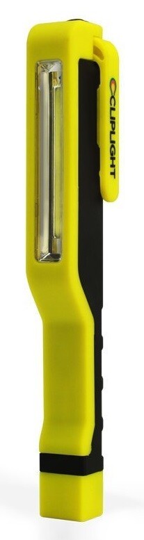 LED Flashlight Super Bright 140 Lumens Camping Hiking Clipstrip Cliplight 111112