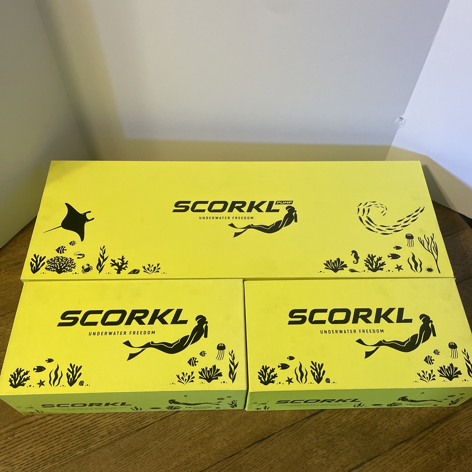 Scorkl Scuba (2) Regulator Tanks and Pump Bundle Pack