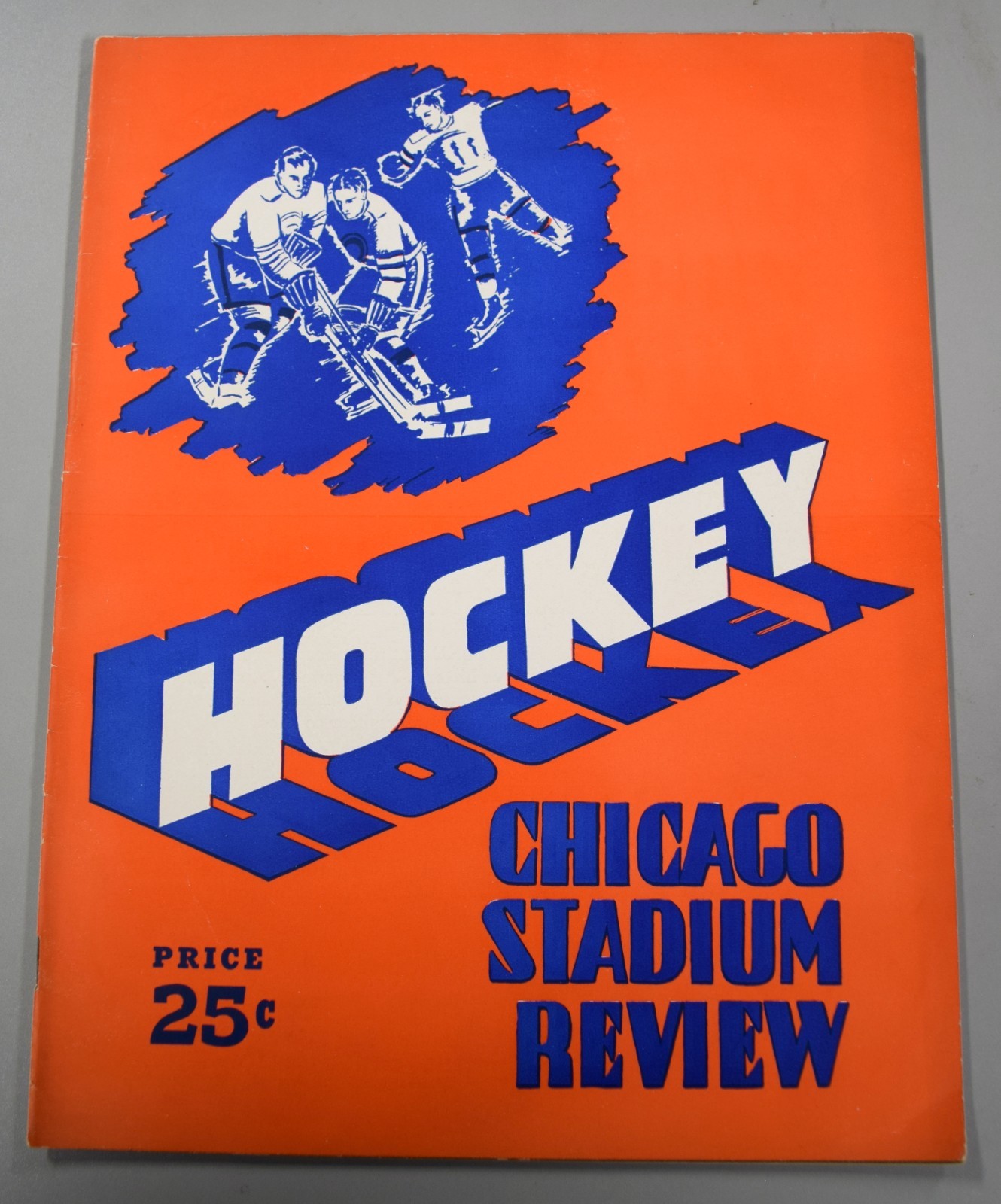 Chicago Blackhawks Vs Boston Bruins November 17th 1949 Official Game Program