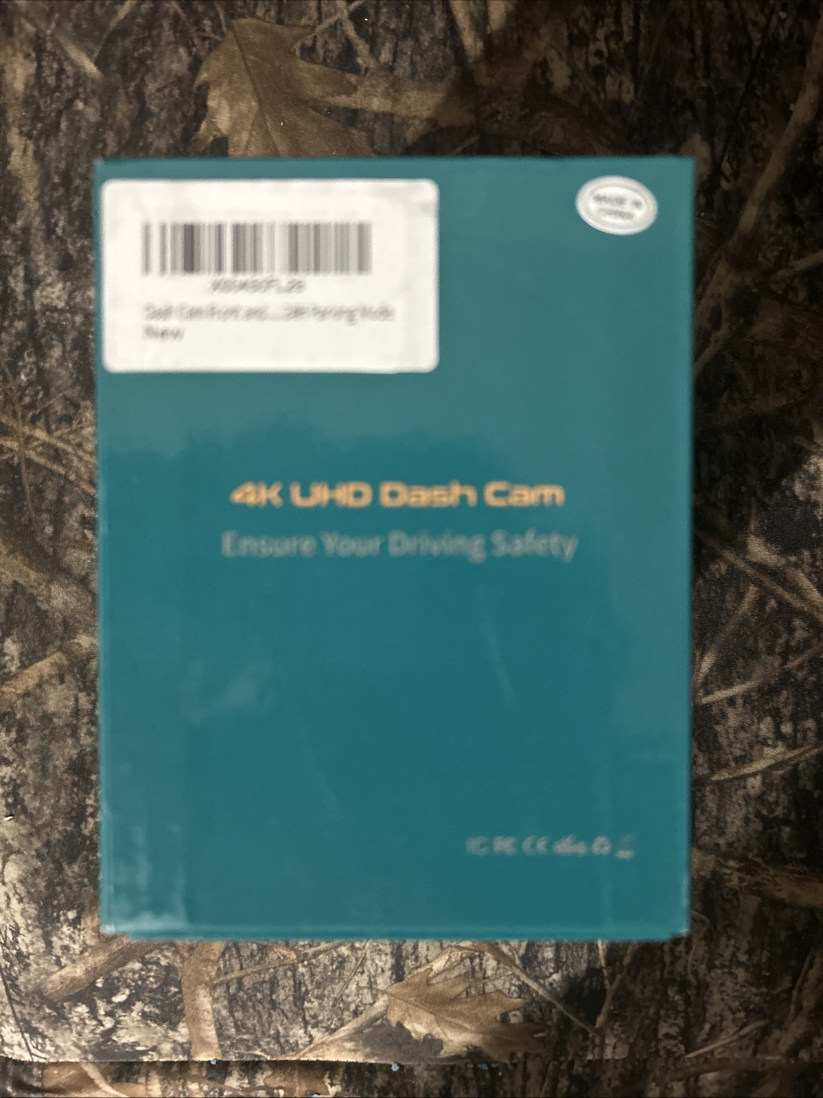 DC600 4K UHD Dash Cam Front and Rear
