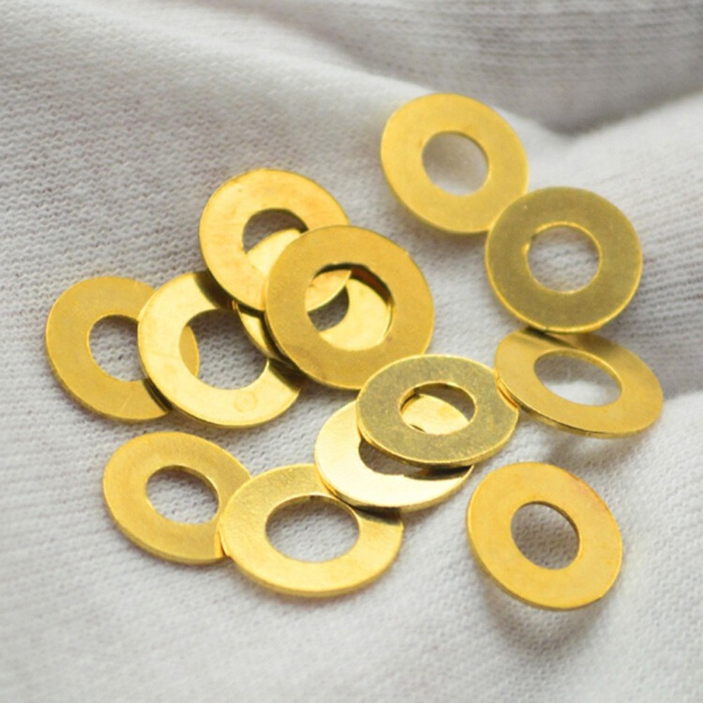 10pcs Phosphorous Bronze Washer Set For Spyderco Paramilitary 2 Para 3 Yojimbo 2