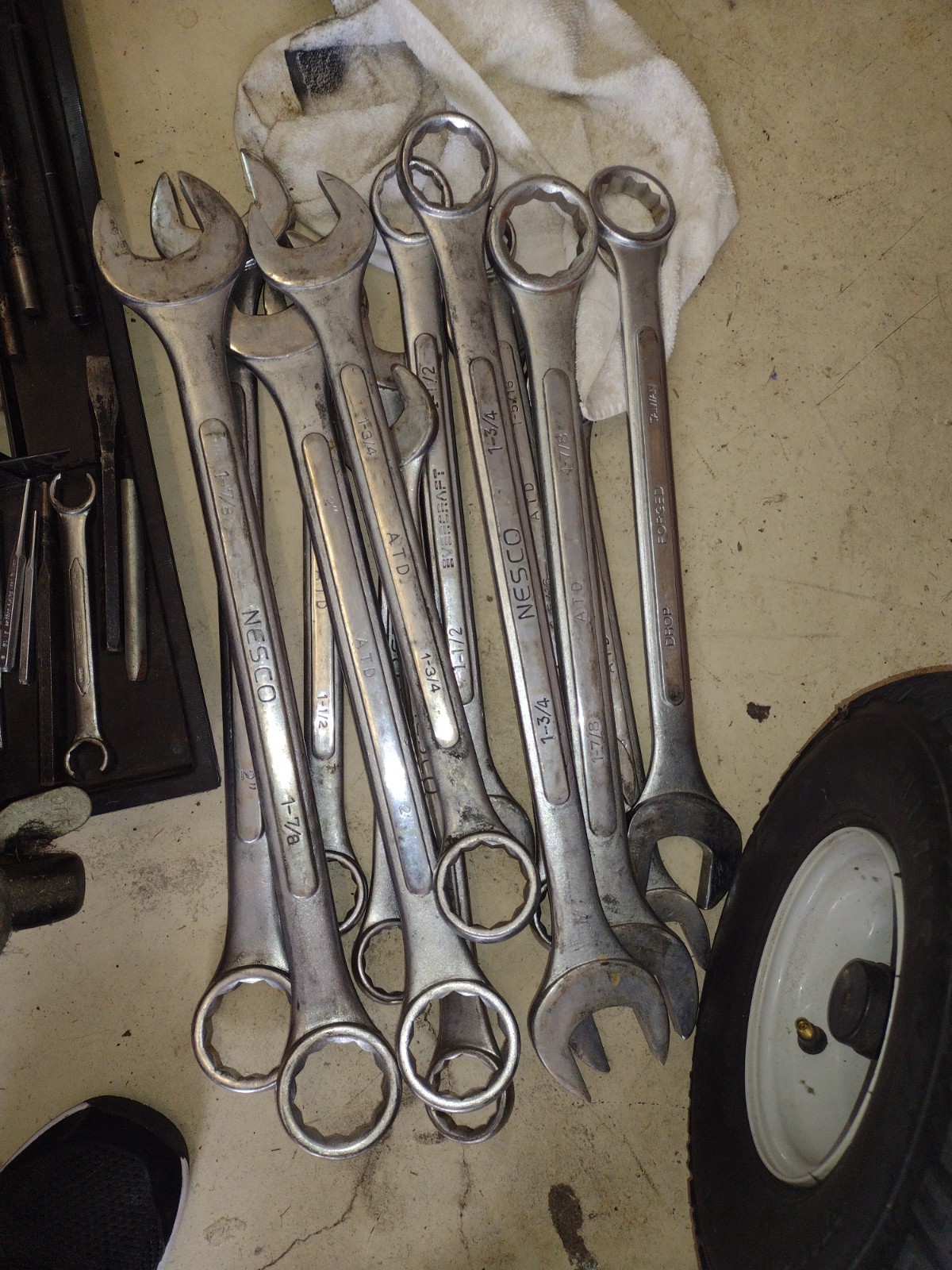 Large WRENCHES - Pick Up Only (23 Total)
