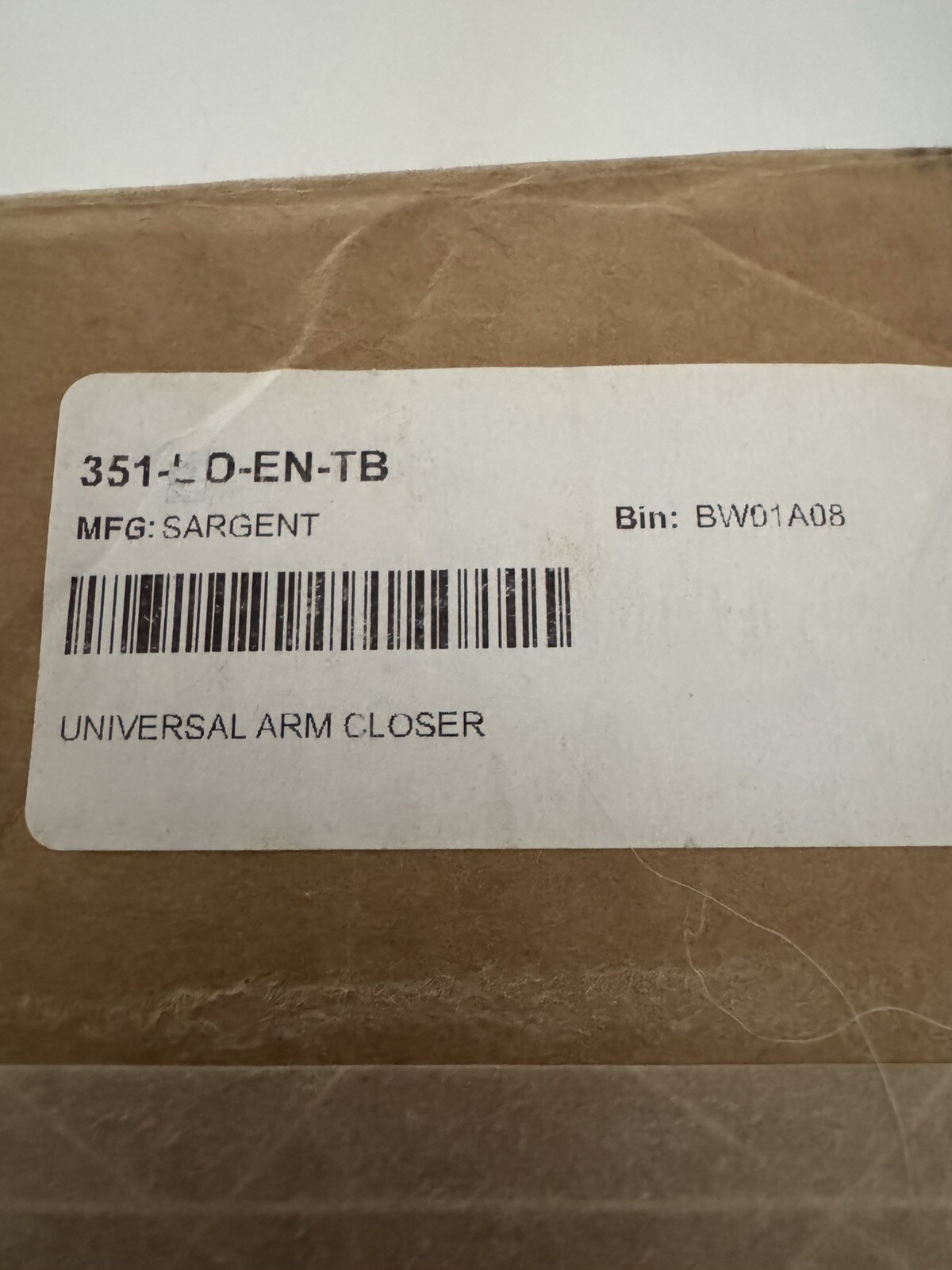 Assa Abloy 351-Uo Tb En Hydraulic Sargent 351 Door Closer Heavy Duty Authentic