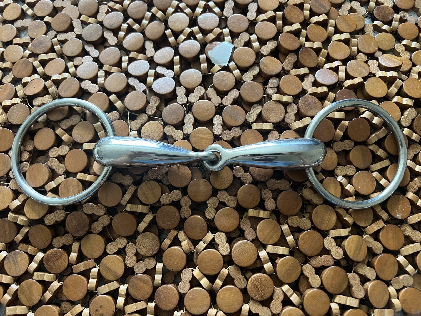 Loose Ring Snaffle Bit Stainless Steel English Single Joint 5 1/4”