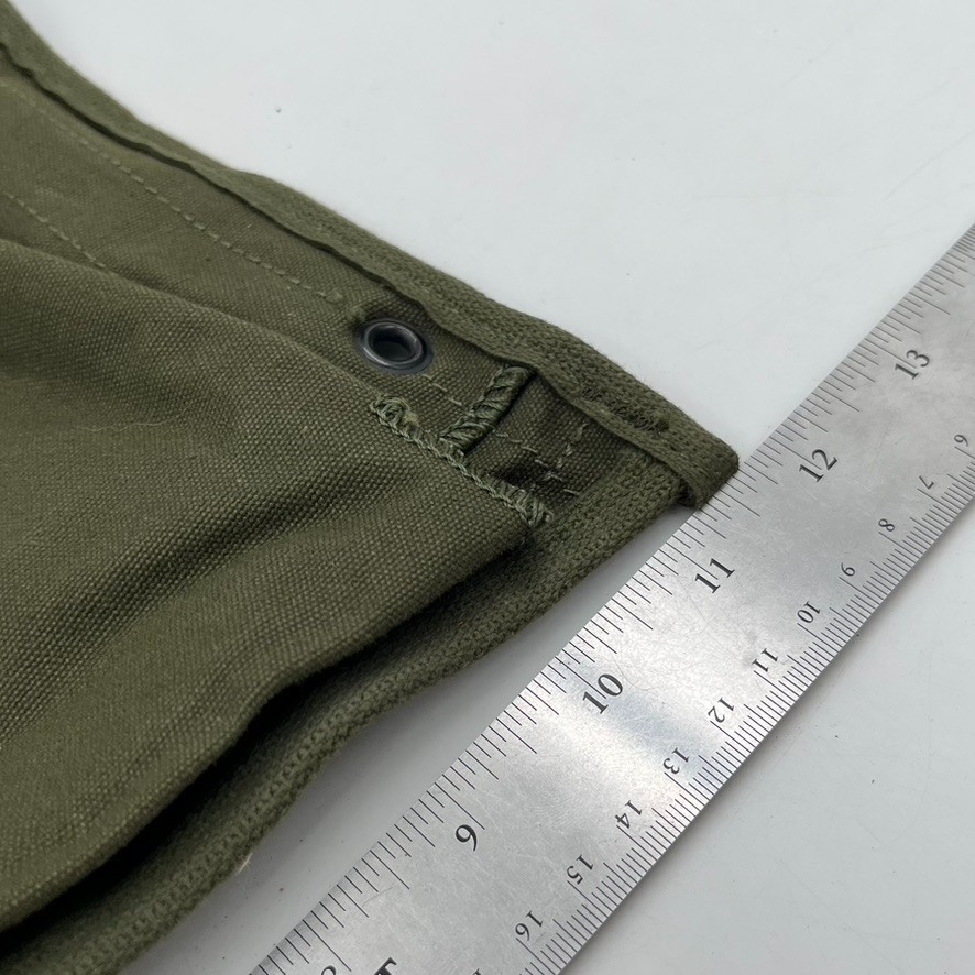 Vintage U.S. ARMY Map Dispatch? Field Bag Case Crossbody Strap Olive Green