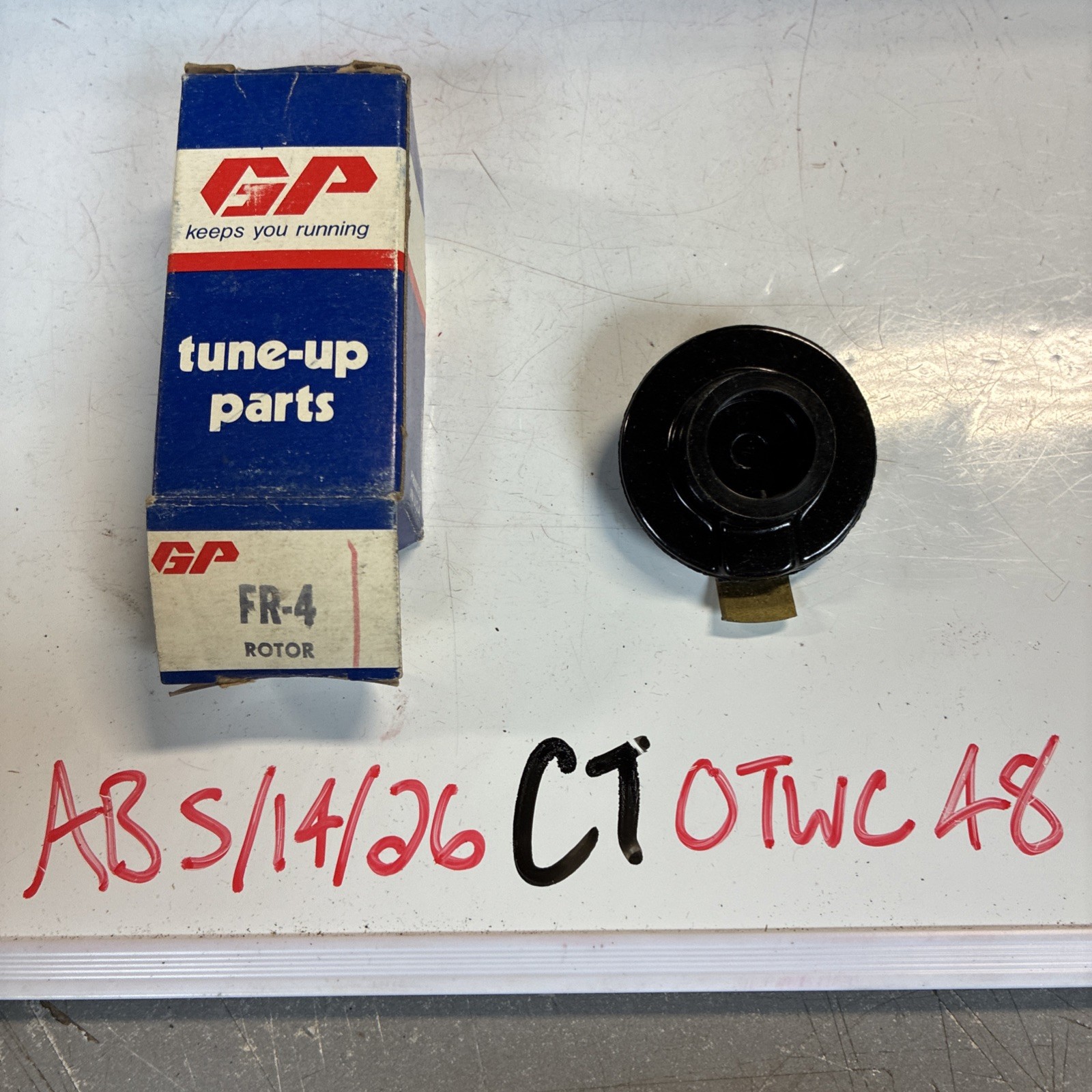GP FR-4 Distributor Rotor - Guaranteed Parts Tune-Up Replacement - NOS