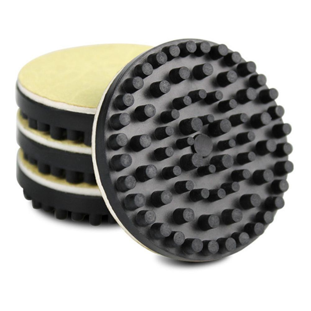 4Pack 0.41in Rubber Isolation Stand Pads Feet Turntable Record Vibration Reducer