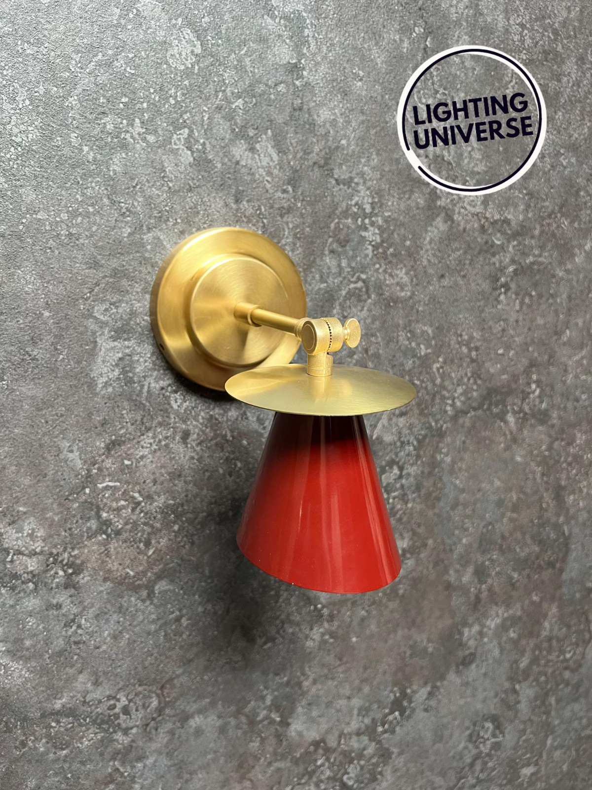 Adjustable Mid-Century Brass Wall Sconce Stilnovo Handmade Wall Lamp Single Lamp