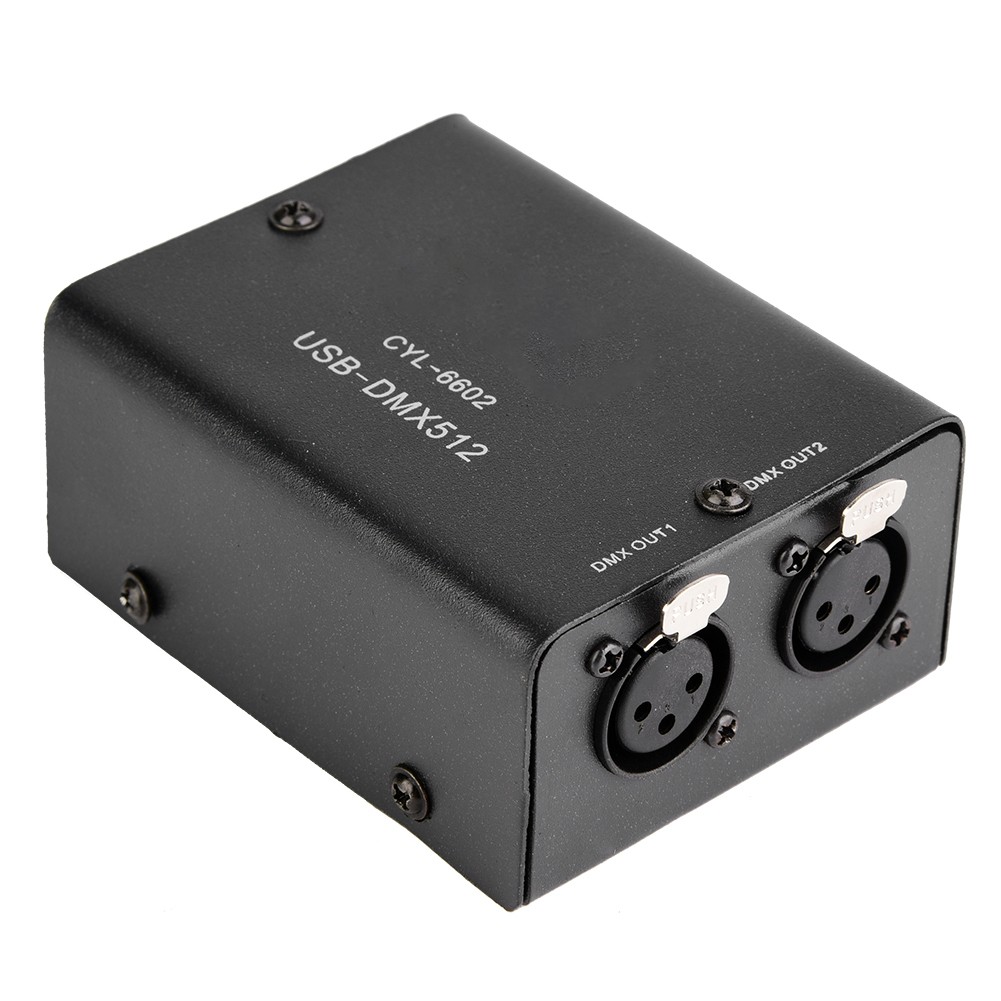 1 512‑Channel USB DMX Controller Advanced Stage Lighting Control For Events