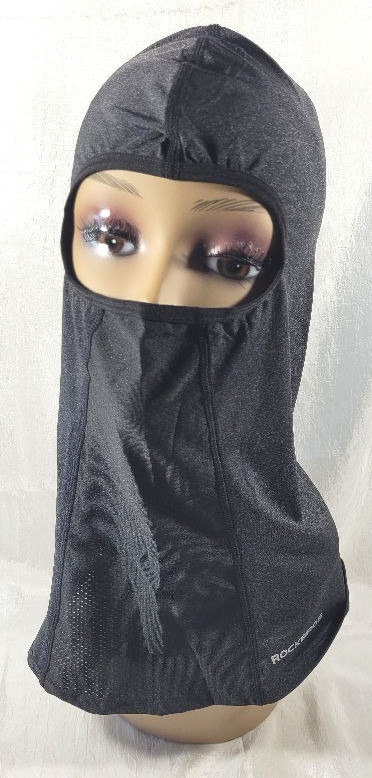 LOT: 3 RockBros Ice Silk Face Mask Cycling Skull Cap Balaclava - Black - #LF8111