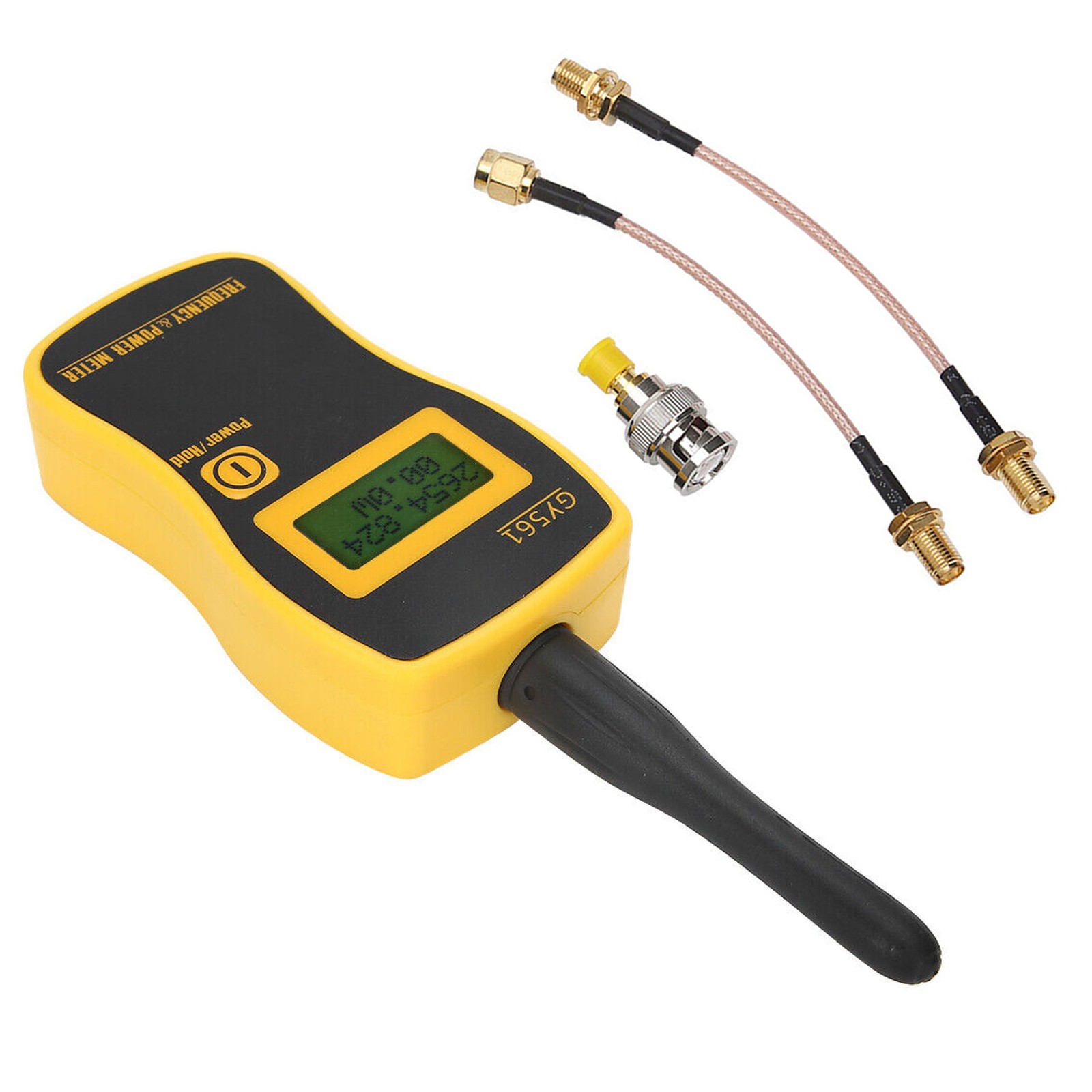 GY561 RF Digital Handheld Power Meter Frequency Counter Tester Radio 1-2400Mhz D