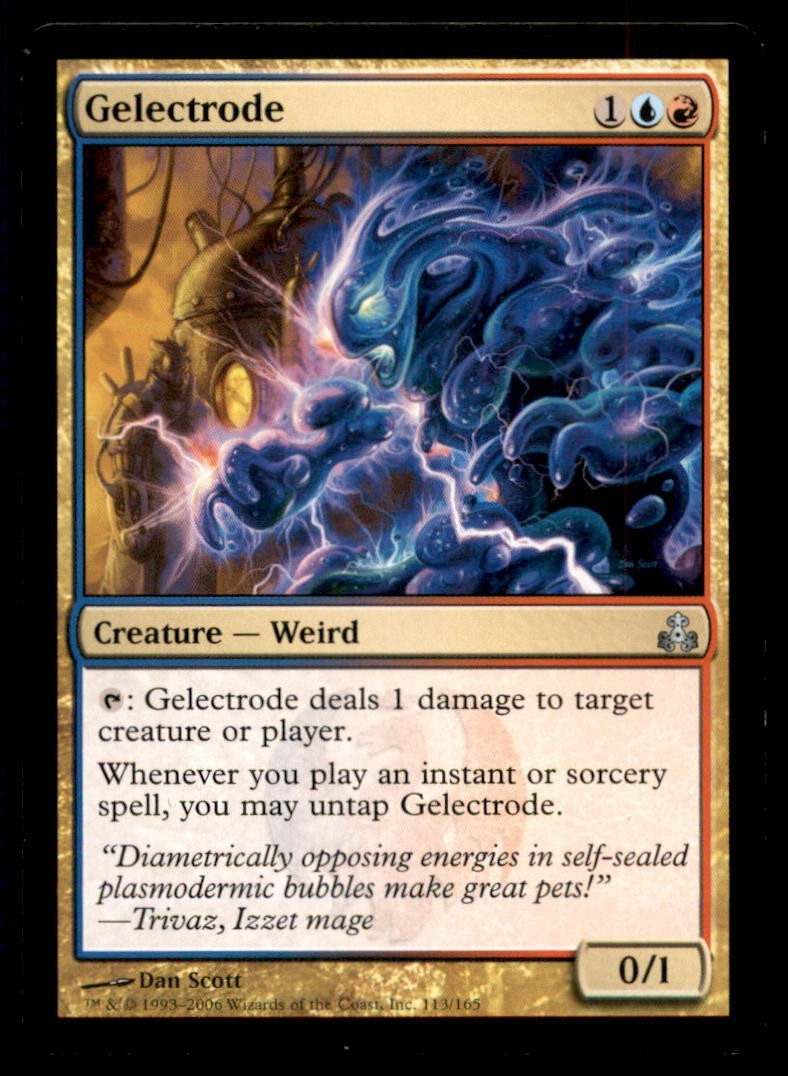 Gelectrode Guildpact Light Play MTG Magic the Gathering