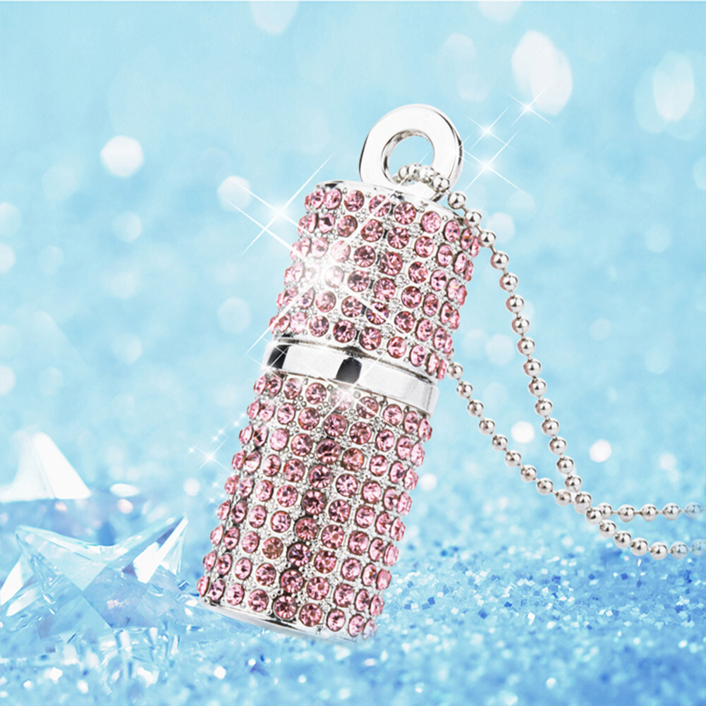 Kootion 16GB Diamond Crystal USB 2.0 Flash Drive Metal Necklace Gift Christmas