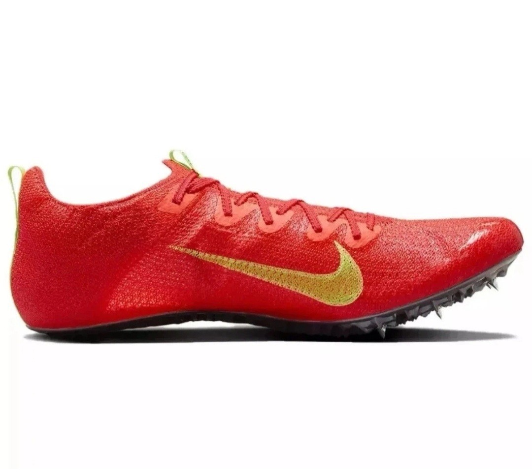 Size 6 Nike Men's Zoom Superfly Elite 2 Bright Crimson Lime Blast FZ9662-600 NEW