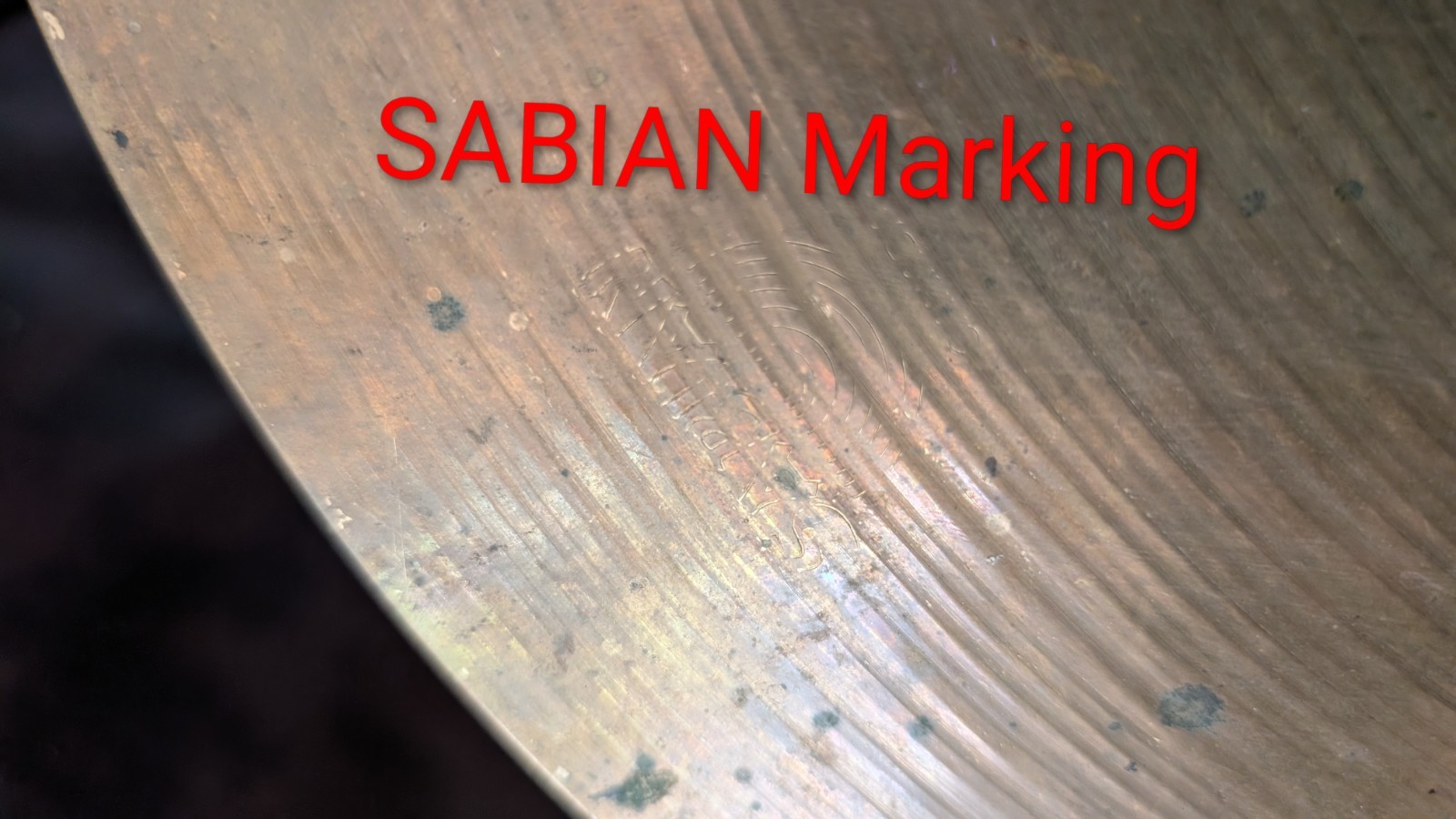 Vintage SABIAN 16” Cymbal