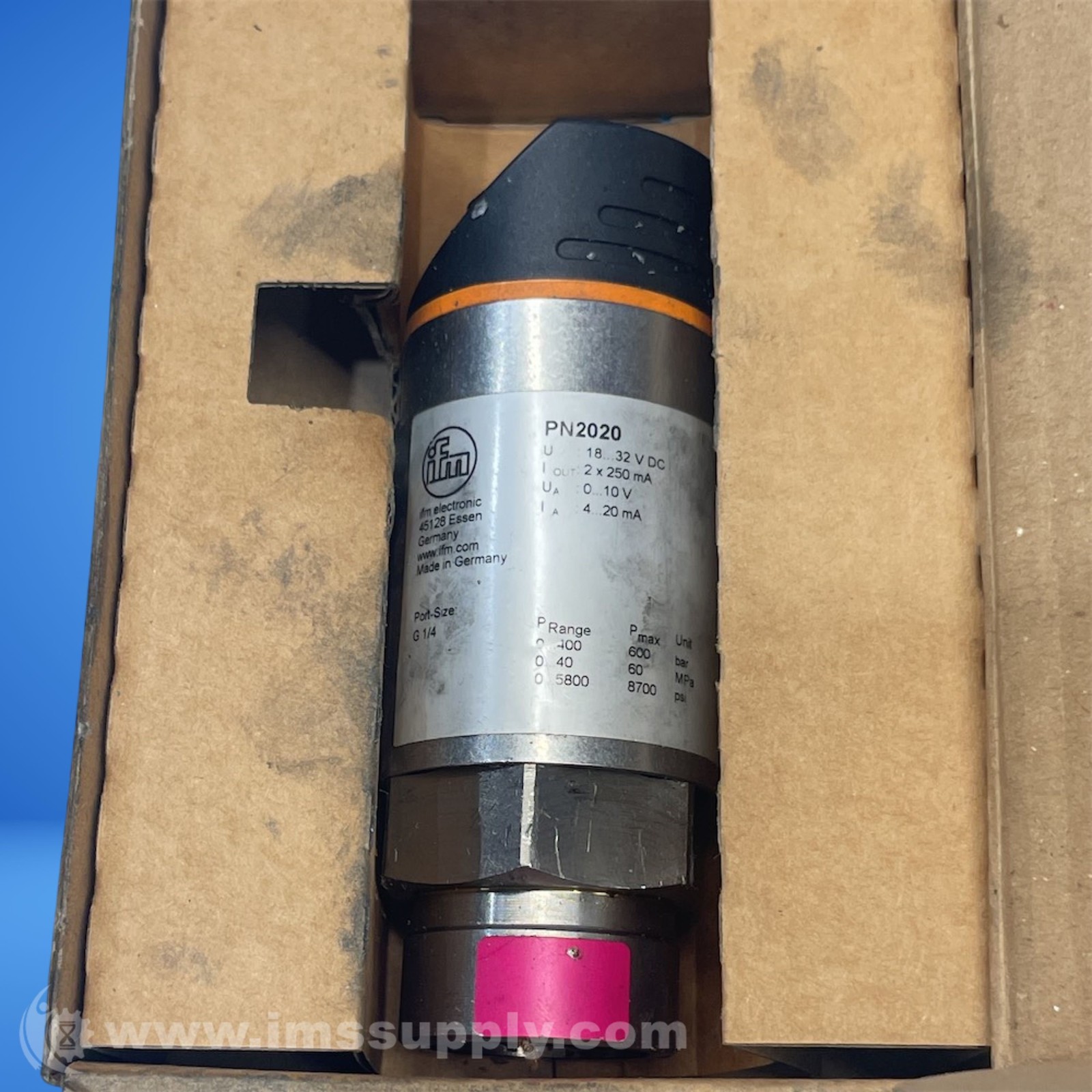 IFM PN2020 Pressure Sensor with Display FNOB